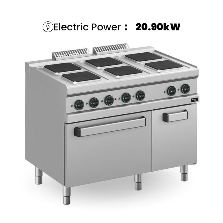 apach-cook-line-stainless-steel-electric-cooking-range-apre-117fe-pl-6-hotplates-22x22-cm