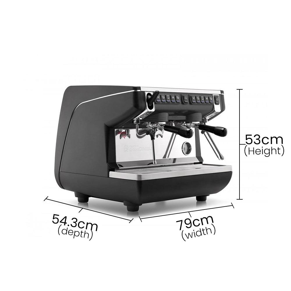 Nuova Simonelli Appia Life 2 Group Volumetric Espresso Machine - HorecaStore