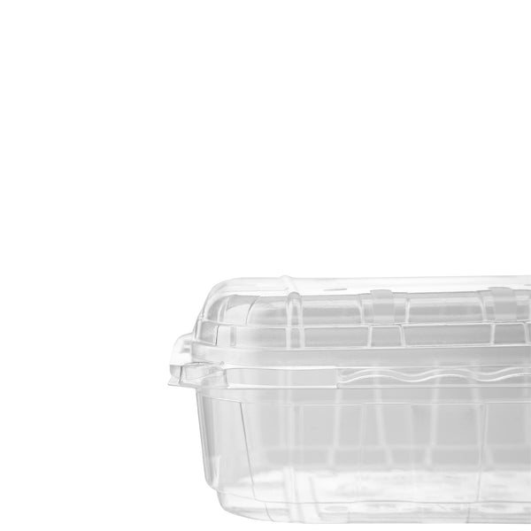 hotpack pet clear veg fruit punnet clamshell container 1000 g 17 x 12 5 x 10 cm 400 pcs