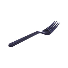 Hotpack PP Medium Duty Black Plastic Fork, Medium, 1000 PCs