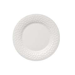 Furtino England Pebble 28cm/11" White Porcelain Flat Plate