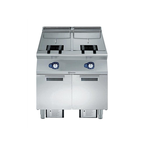 Electrolux 391332 Modular Cooking Range Double Container Gas Fryer 23+23 Liter 42 kW