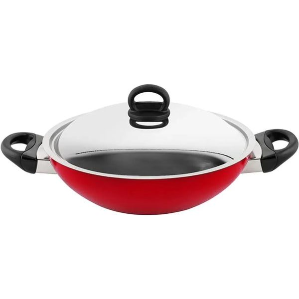 PRESTIGE PR21497 CLASS FLAT BOTTOM KADAI, 20 cm DIAMETER