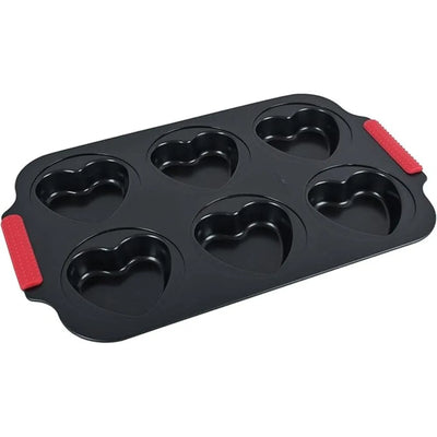 PRESTIGE PR42304 6 PIECES HEART MUFFIN PAN