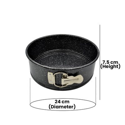 PRESTIGE PR48755 GRANITE SPRING FORM CAKE TIN, 23 cm DIAMETER