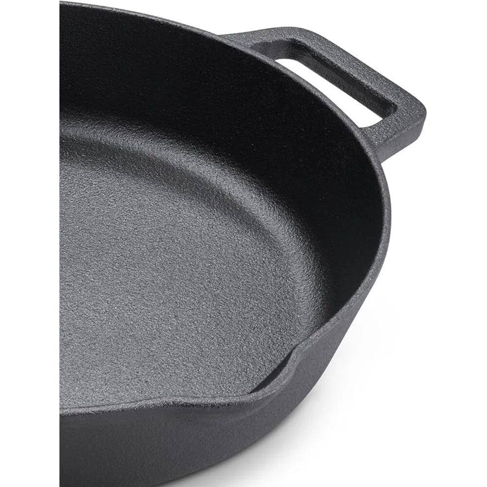 PRESTIGE PR48887 CAST IRON DUAL HANDLE  FRYPAN, 24 cm