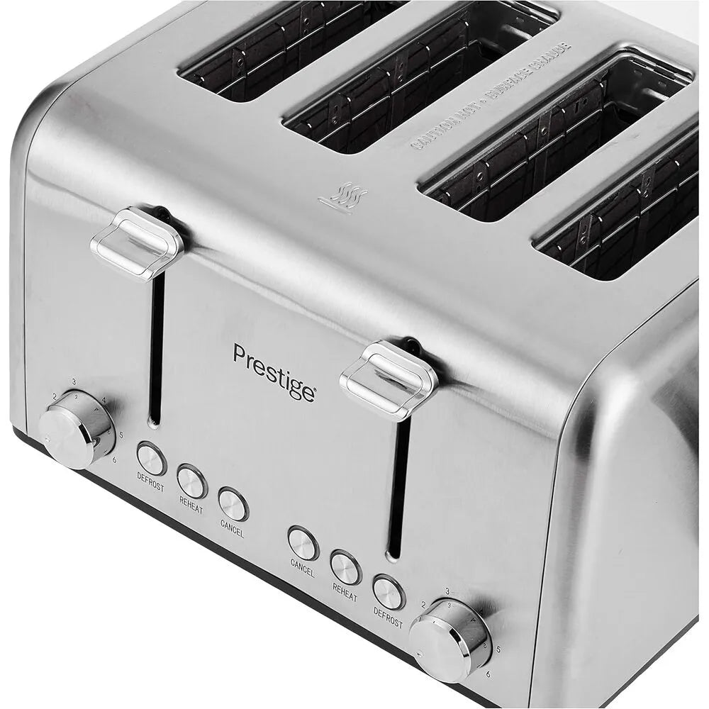 PRESTIGE PR54904 4 SLICE TOASTER STAINLESS STEEL