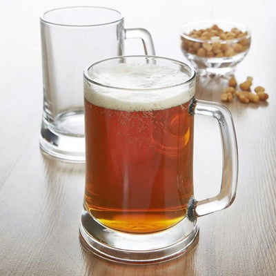 Pasabahce Pug 55311 Beer Mug With Handle - 6/case