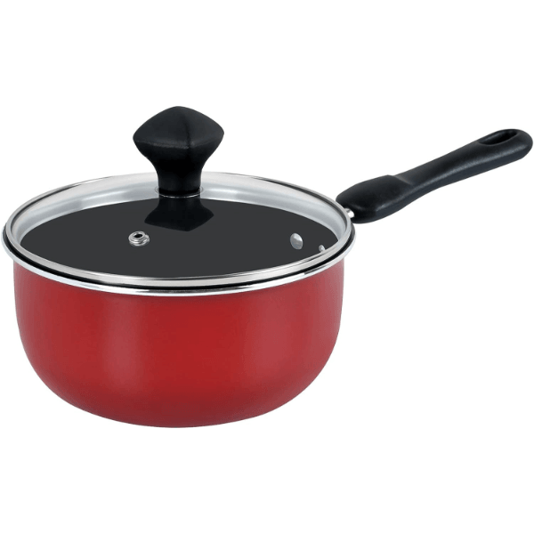 Prestige PR21568 7Pcs Aluminum Non-stick Cookware Set Induction Red