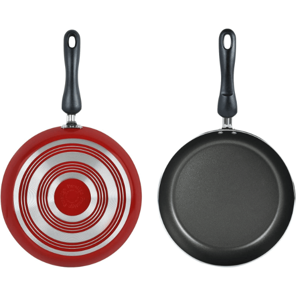 Prestige PR21569 9Pcs Aluminum Non-stick Cookware Set Induction Red