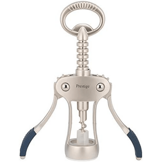 Prestige PR853 Stainless Steel Wine Bottle Corkscrew Silver