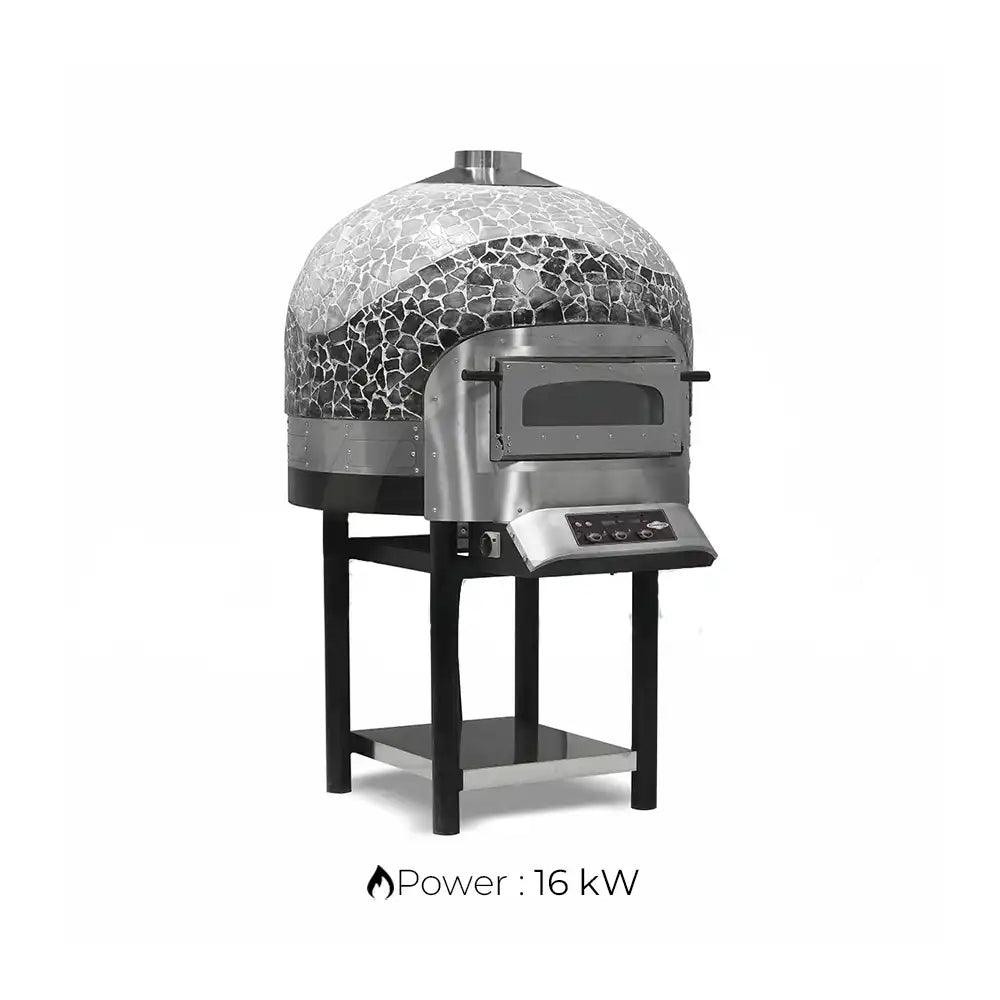 Empero EMP.SPO.01 Electric Rotating Pizza Oven 16 kW, 140 x 120 x 198 cm - HorecaStore