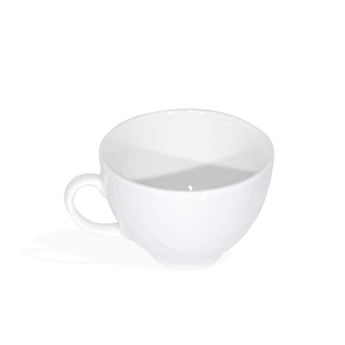 Furtino England River 35cl/12oz White Porcelain Cappucino Cup