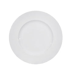 Furtino England River 20.5cm/8" White Porcelain Flat Plate