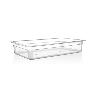 Rubber Plas Tech Polycarbonate GN 1/1 Container 10 cm deep - HorecaStore