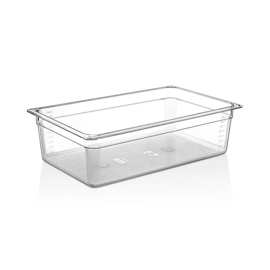 Rubber Plas Tech Polycarbonate GN 1/1 Container 15 cm deep - HorecaStore