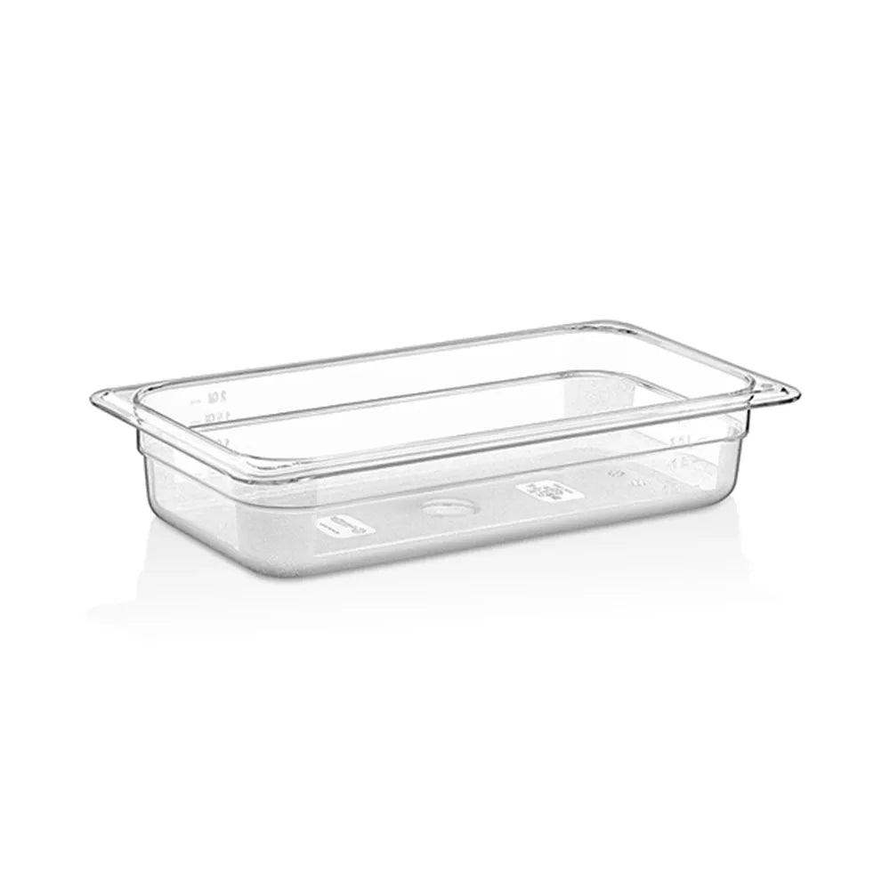 Rubber Plas Tech Polycarbonate GN 1/3 Container 6.5 cm deep - HorecaStore