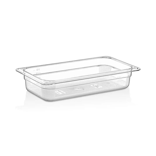 Rubber Plas Tech Polycarbonate GN 1/3 Container 6.5 cm deep - HorecaStore