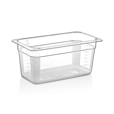 Rubber Plas Tech Polycarbonate GN 1/3 Container 15 cm deep - HorecaStore