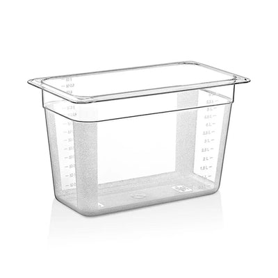 Rubber Plas Tech Polycarbonate GN 1/3 Container 20 cm deep - HorecaStore