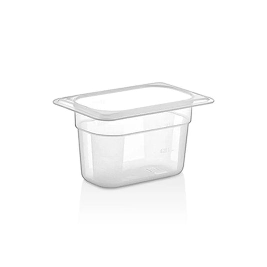 Rubber Plas Tech Polycarbonate GN 1/9 Container 10 cm deep - HorecaStore