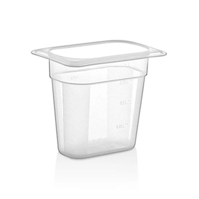 Rubber Plas Tech Polycarbonate GN 1/9 Container 15 cm deep - HorecaStore