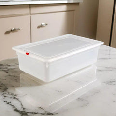 Rubber Plas Tech Polypropylene GN 1/1 Container With Lid 15 cm deep