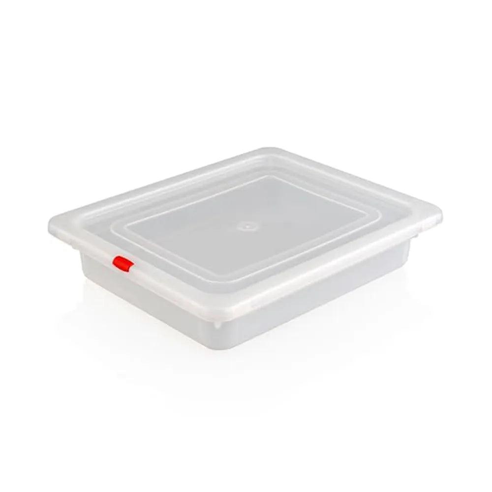 Rubber Plas Tech Polypropylene GN 1/2 Container With Lid 6.5 cm deep - HorecaStore