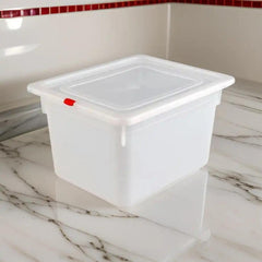 Rubber Plas Tech Polypropylene GN 1/2 Container With Lid 20 cm deep