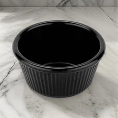 Rubber Plas Tech Black Polycarbonate Jam Bowl 30 ml