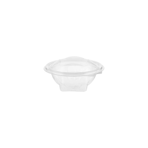 hotpack flower design ciear hinged salad bowl 473 ml 300 pcs