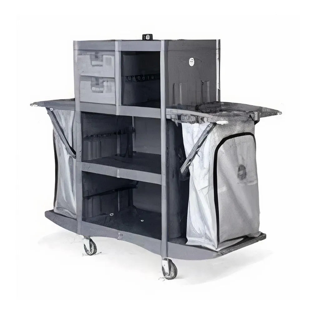 THS RSCA90589 Janitorial Cleaning Trolley