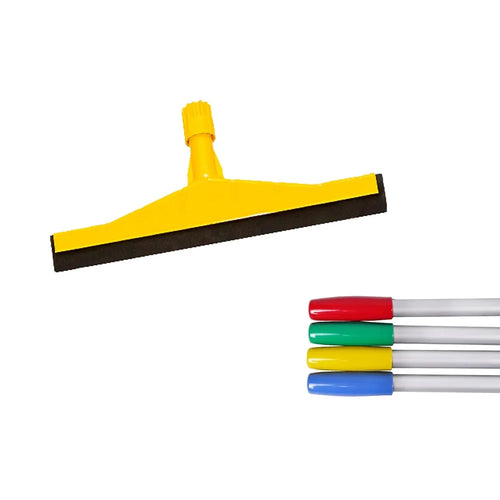 THS RSPXATPA70085 Yellow Floor Squeegee 45cm With Aluminium Handle