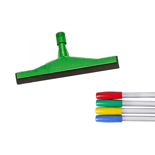 THS RSPXATPA70085 Green Floor Squeegee 45cm With Aluminium Handle