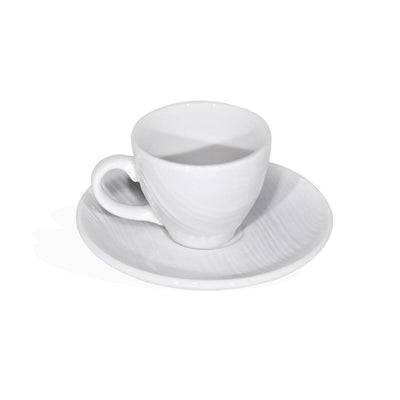 Furtino England River 20cl/7oz White Porcelain Tea Cup - HorecaStore