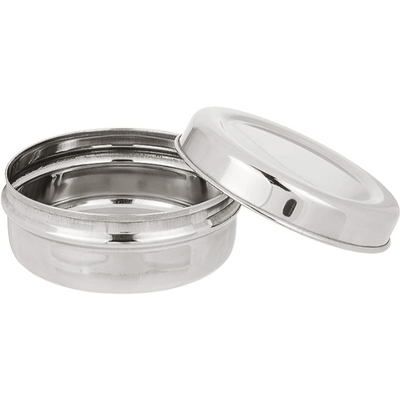 Raj PDD006 Stainless Steel Puri Dabba Deluxe 9CM