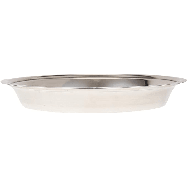 Raj SP0015 Stainless Steel Mixing Bowl Round Parat Silver 34CM