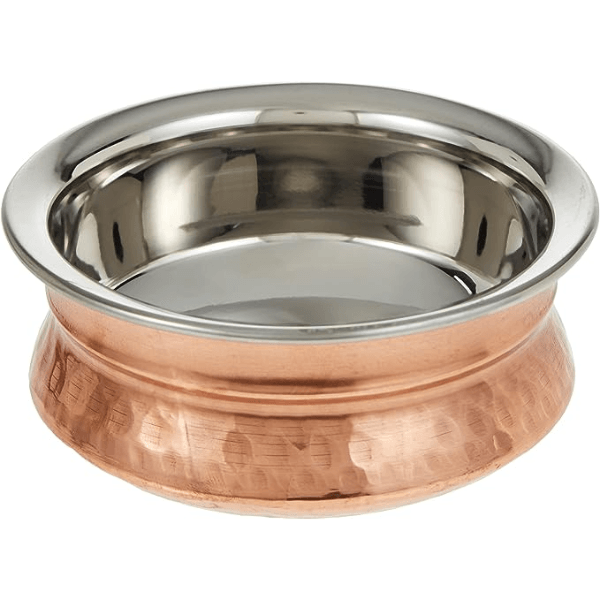 Raj Serving and cooking Copper Handi without Lid 15CM