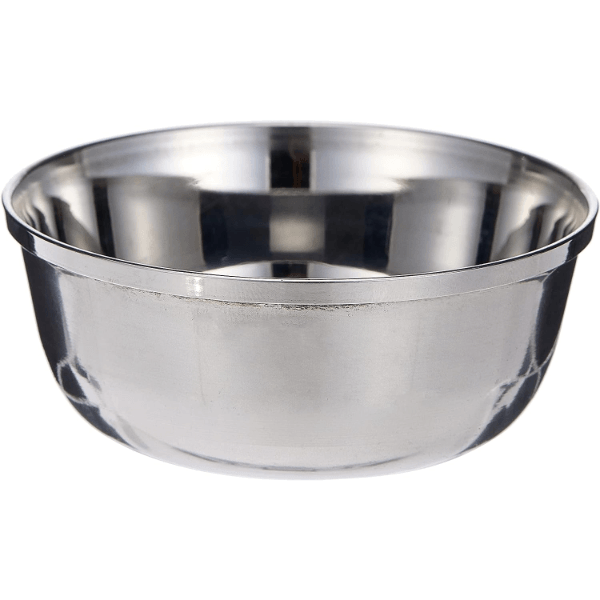 Raj Stainless Steel 6.5"/12CM Mukta Vatti Bowl Silver 4/Case