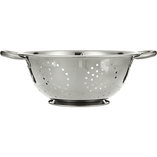 Raj Stainless Steel Colander/Strainer Silver 24CM