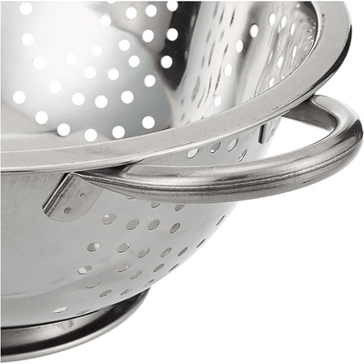 Raj Stainless Steel Colander/Strainer Silver 24CM