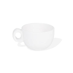 Furtino England Sphere 48cl (16.5oz) White Porcelain Cappucino Cup Big