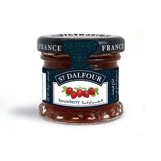 St. Dalfour Strawberry Jam, 48 x 28 g