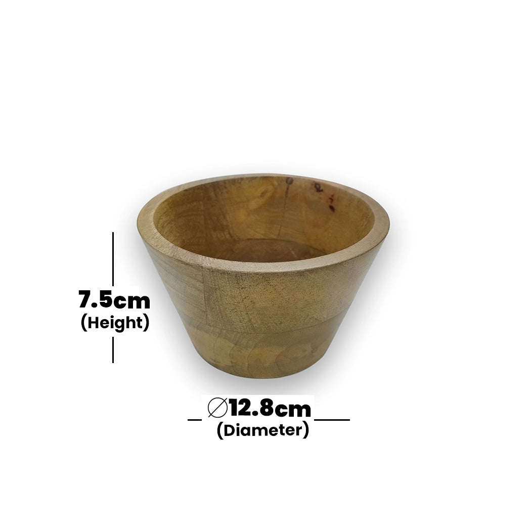 THS Wooden Bowl with natural finish