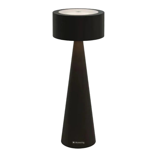 Musterring Elody Rechargeable Table Lamp (H 21 cm), Black