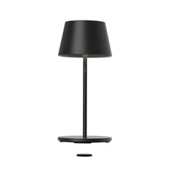 Sompex Garcon outdoor floor lamp, matte finish H105 cm, Black