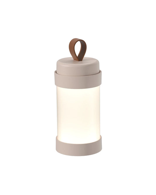 Sompex Alva table lamp, H18.3 cm, Sand