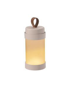 Sompex Alva table lamp, H18.3 cm, Sand