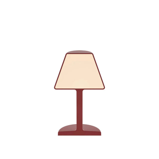 Sompex Twin Table Lamp (H 21 cm), Red