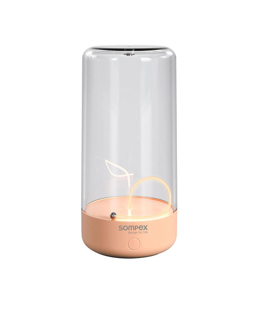 Sompex Pulse table lamp H14.5 cm, Peach